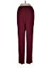 Assorted Brands 100% Polyester Solid Burgundy Casual Pants Size 10 - photo 2