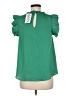 Mittoshop 100% Polyester Green Short Sleeve Top Size M - photo 2