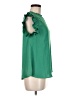 Mittoshop 100% Polyester Green Short Sleeve Top Size M - photo 4