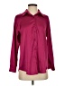 HOTOUCH Burgundy Long Sleeve Blouse Size S - photo 1