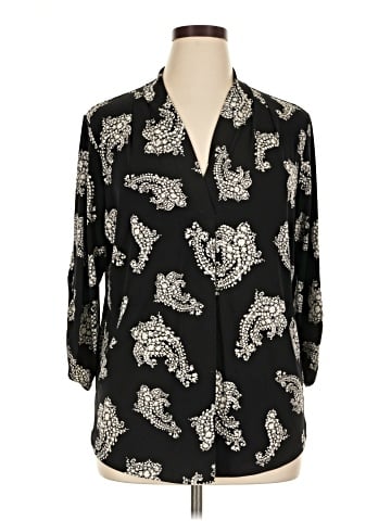 Liz Claiborne Career 3/4 Sleeve Blouse (view 1)