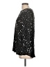 MSK Stars Black 3/4 Sleeve Top Size L - photo 5