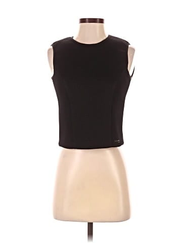 Pink Tartan Sleeveless Top (view 1)