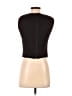 Pink Tartan 100% Polyester Black Sleeveless Top Size 0 - photo 2