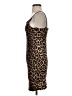 Shein Animal Print Brown Cocktail Dress Size S - photo 5