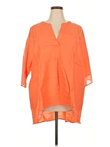 Jessica London Short Sleeve Blouse (view 1)