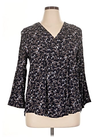 Fun2Fun 3/4 Sleeve Blouse (view 1)