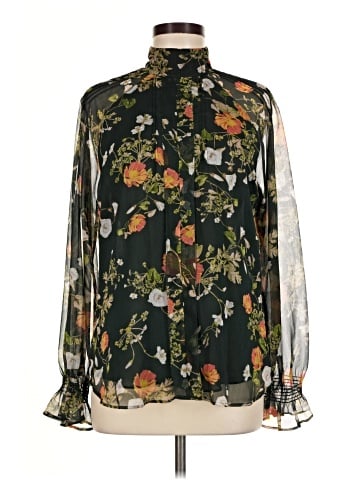 Lauren by Ralph Lauren Long Sleeve Blouse (view 1)