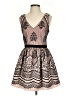 Bebe Paisley Brown Cocktail Dress Size 6 - photo 1