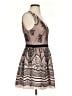 Bebe Paisley Brown Cocktail Dress Size 6 - photo 4