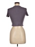 Zara Gray Short Sleeve Turtleneck Size M - photo 2