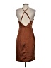 Lulus 100% Polyester Brown Cocktail Dress Size S - photo 2
