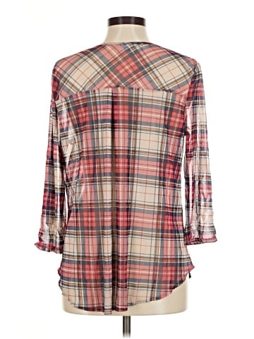 Eden & Olivia 3/4 Sleeve Henley (view 2)