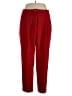 Sag Harbor 100% Wool Solid Red Wool Pants Size 10 - photo 1
