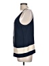 Diane von Furstenberg 100% Silk Blue Blouse Size 10 - photo 5