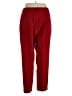 Sag Harbor 100% Wool Solid Red Wool Pants Size 10 - photo 2