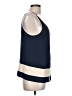 Diane von Furstenberg 100% Silk Blue Blouse Size 10 - photo 4