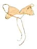 Unbranded Print Yellow Swimsuit Top Size S (estimated) - photo 2
