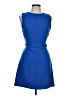 Do & Be Solid Blue Cocktail Dress Size L - photo 1
