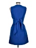 Do & Be Solid Blue Cocktail Dress Size L - photo 2