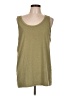 Hanes Green Sleeveless T-Shirt Size L - photo 1