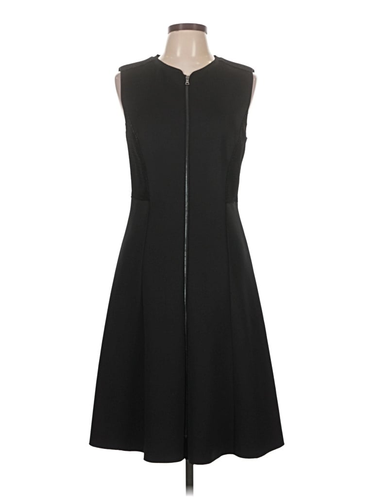 Pre-owned T Tahari Cocktail Dress In Black