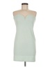 Assorted Brands Solid Green Cocktail Dress Size M - photo 1