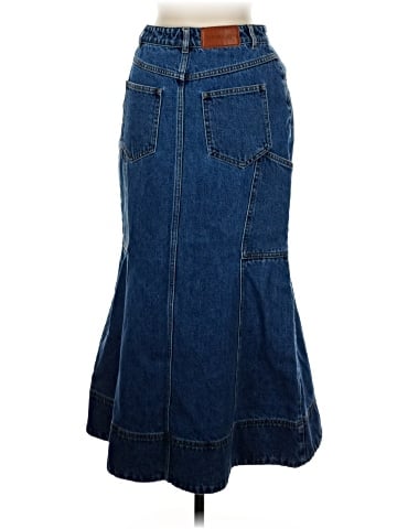 Shona Joy Denim Skirt (view 2)