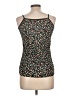 Knitworks 100% Polyester Black Tank Top Size L - photo 2