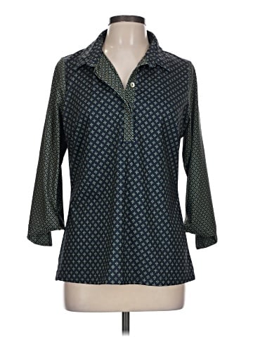Gretchen Scott Designs 3/4 Sleeve Blouse (view 1)