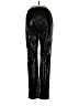 Neiman Marcus 100% Leather Metallic Black Leather Pants Size L - photo 2