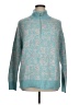 Ann Taylor LOFT Paisley Teal Pullover Sweater Size XL - photo 1