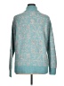 Ann Taylor LOFT Paisley Teal Pullover Sweater Size XL - photo 2