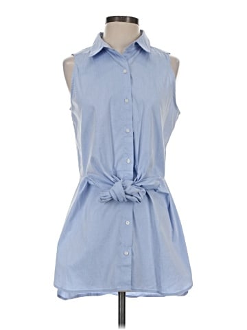 Calvin Klein Sleeveless Button-Down Shirt (view 1)