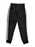 Adidas 100% Polyester Black Track Pants Size 8 - photo 2