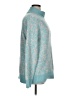 Ann Taylor LOFT Paisley Teal Pullover Sweater Size XL - photo 4