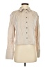 Pilcro Tan Long Sleeve Blouse Size S - photo 1