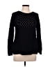 Alya Polka Dots Black Pullover Sweater Size M - photo 1