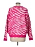 Slate & Willow Animal Print Pink Pullover Sweater Size L - photo 2