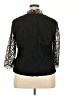 Alex Evenings 100% Polyester Black 3/4 Sleeve Blouse Size 2X - photo 2