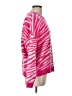 Slate & Willow Animal Print Pink Pullover Sweater Size L - photo 4