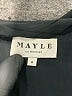 Mayle Black Long Sleeve Blouse Size 0 - photo 7