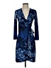 BCBGMAXAZRIA Paisley Blue Cocktail Dress Size XS - photo 1