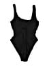 No Boundaries Solid Black One Piece Swimsuit Size M - photo 2
