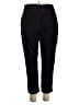 Time and Tru 100% Recycled Polyester Solid Black Casual Pants Size 16 - photo 2