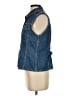 Eddie Bauer 100% Cotton Blue Denim Vest Size S - photo 5