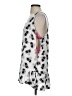 Solitaire 100% Rayon White Casual Dress Size S - photo 5