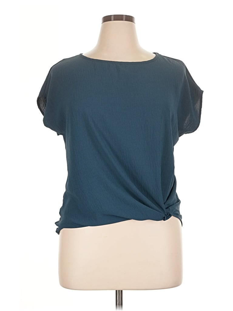 Pre-owned Gilli Short Sleeve T-shirt In Teal