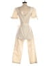 Gal Meets Glam Metallic Gold Jumpsuit Size 2 - photo 2