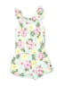 Little Me Green Romper Size 4T - photo 2